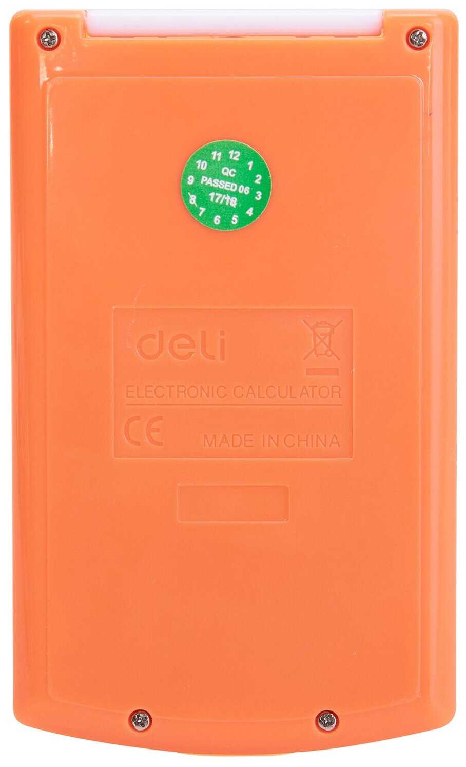 Калькулятор карманный deli E39217 фотография 19