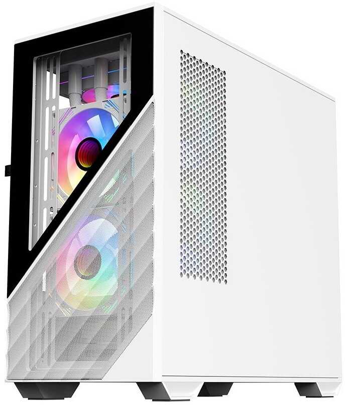 Корпус 1STPLAYER DK D7 mATX 3x120mm LED fans (D7-WH-3F1-W) фотография 20