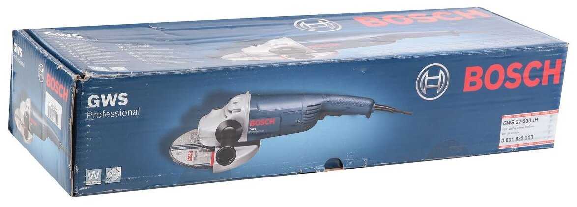 Аккумуляторная УШМ BOSCH GWS 22-230 JH (230 мм) фотография 10