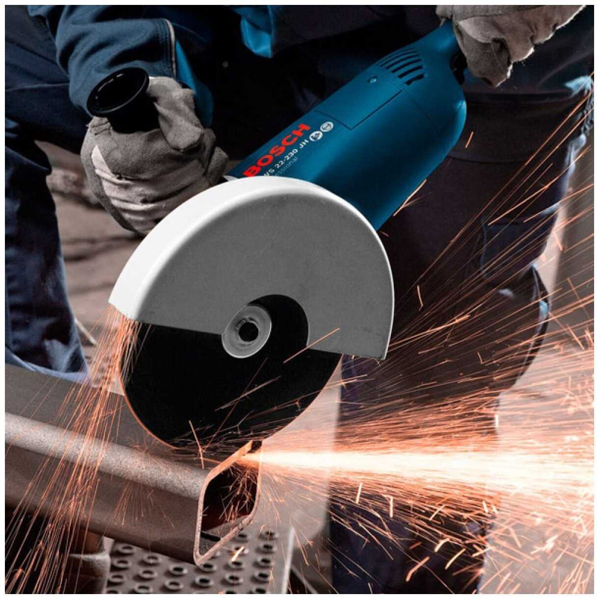 Аккумуляторная УШМ BOSCH GWS 22-230 JH (230 мм) фотография 11