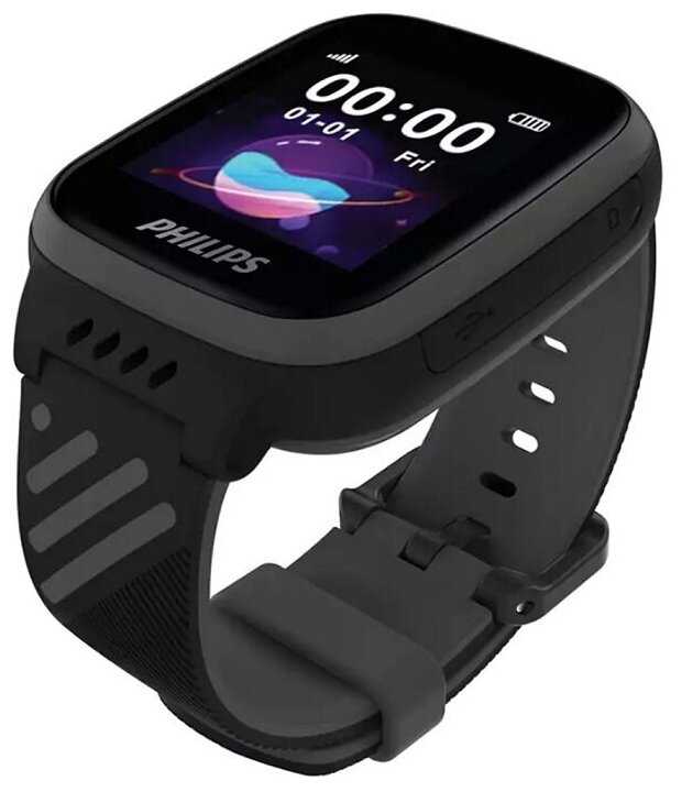 Смарт-часы Philips W200 Black фотография 1