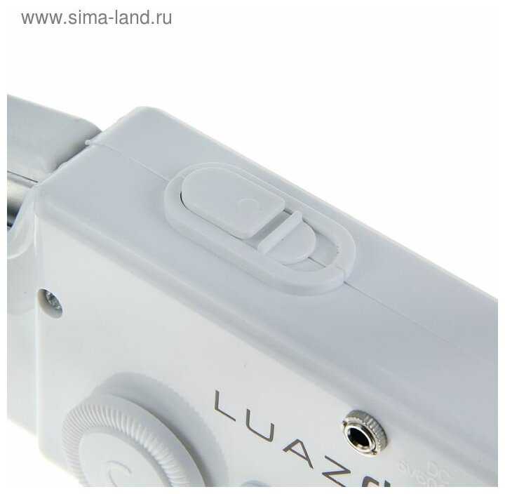 Швейная машина LuazON LSH-01, 4 Вт, портативная, 4хАА (не в комплекте), белая фотография 17