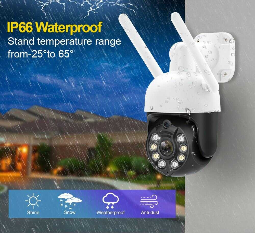 Techage Wifi IP-камера 3MP фотография 6
