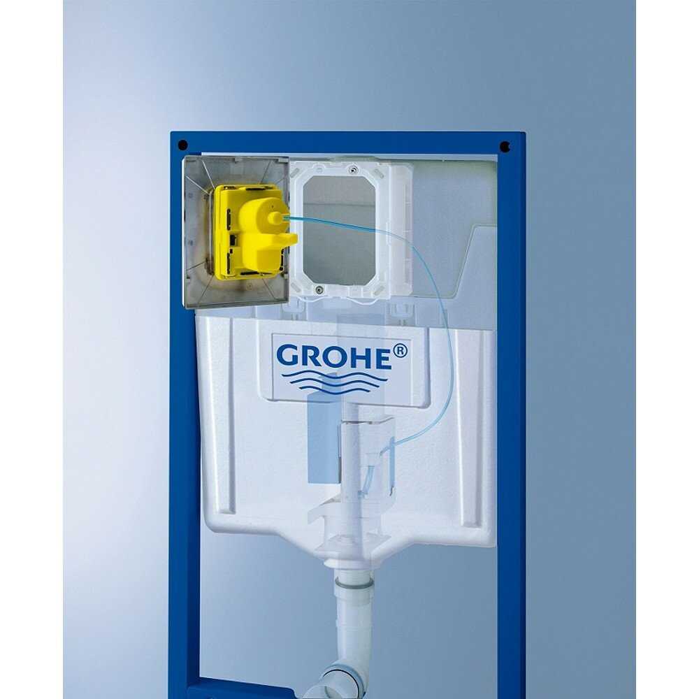 Инсталляция Grohe Solido 38811000 + унитаз Bloomix Trend 1203 безободковый с сиденьем фотография 4