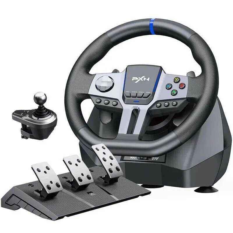 Комплект из игрового руля, коробки передач и педалей PXN V9 Gen2 Gaming Racing Wheel (V9)