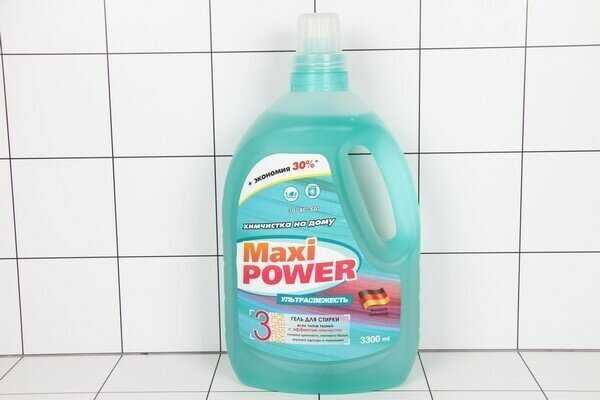 Гель концентрат Maxi Power + пятновыводитель (3300 мл) фотография 31