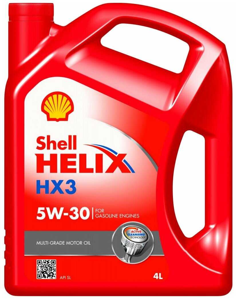 Минеральное моторное масло SHELL Helix HX3 5W-30 фотография 1