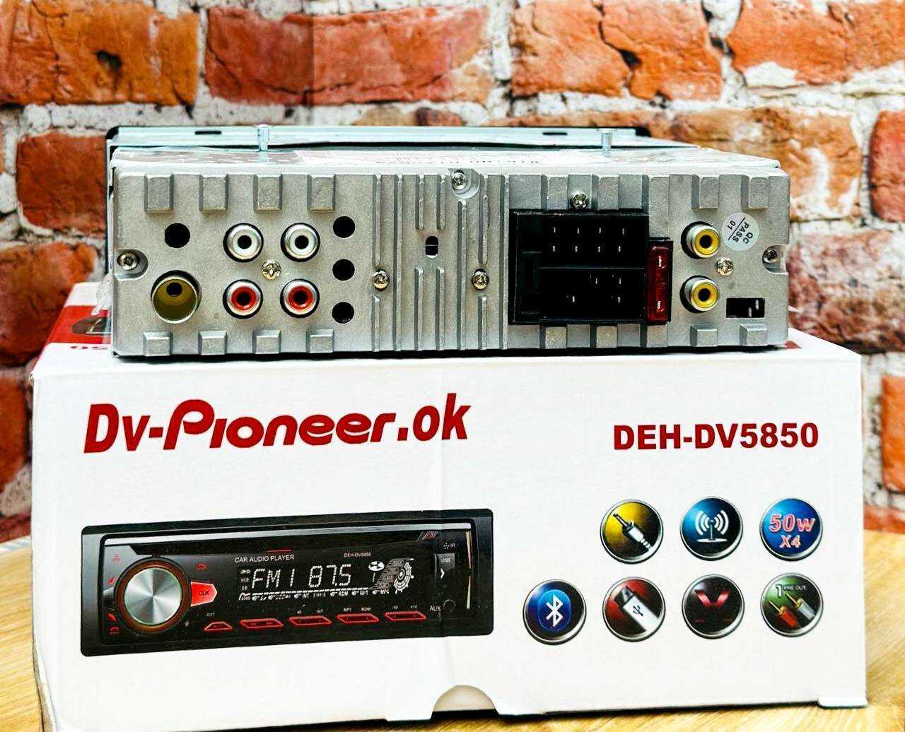 Магнитола Pioneer CD 5850 1 din с Bluetooth / USB / Aux / SD / CD-дисковод фотография 1