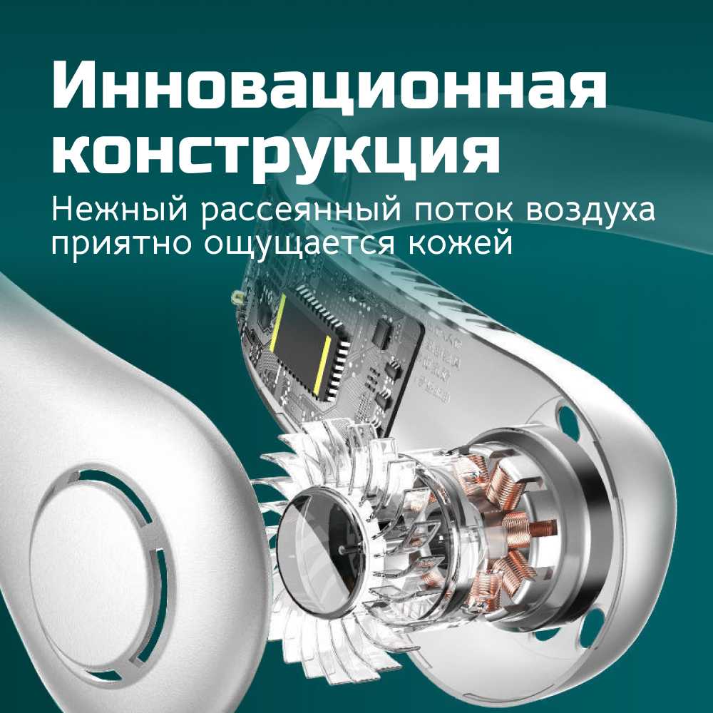 Вентилятор портативный на шею ZDK M66 фотография 9