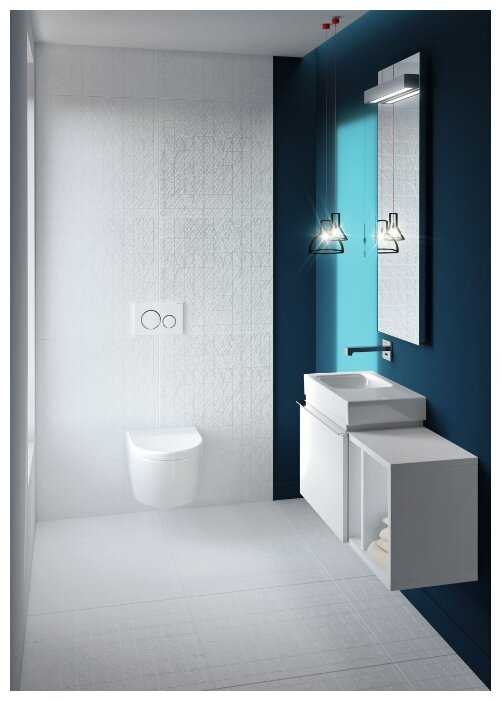 Чаша унитаза GEBERIT iCon 204000 с горизонтальным выпуском фотография 12