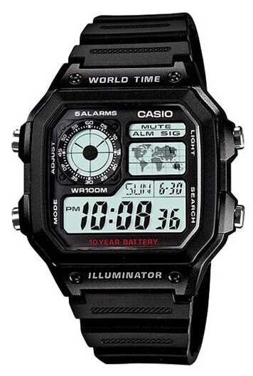Наручные часы Casio AE-1200WH-1A