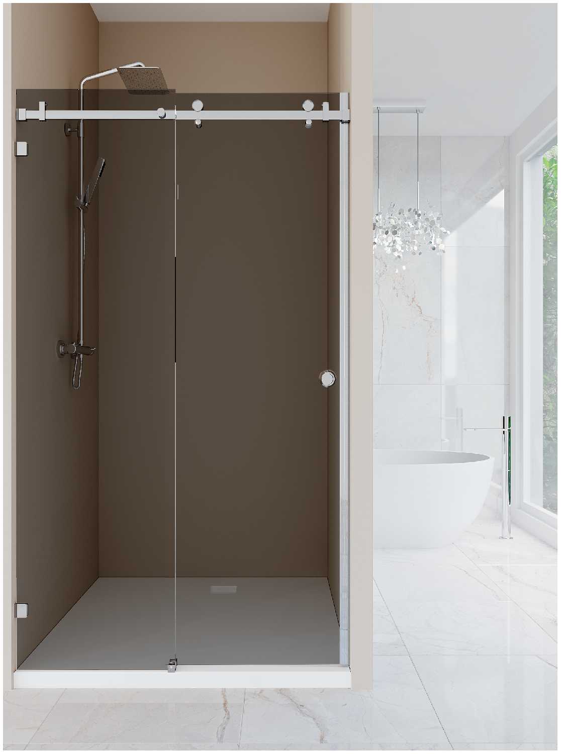 Душевое ограждение Ulitka Mango 150х195 см фотография 7