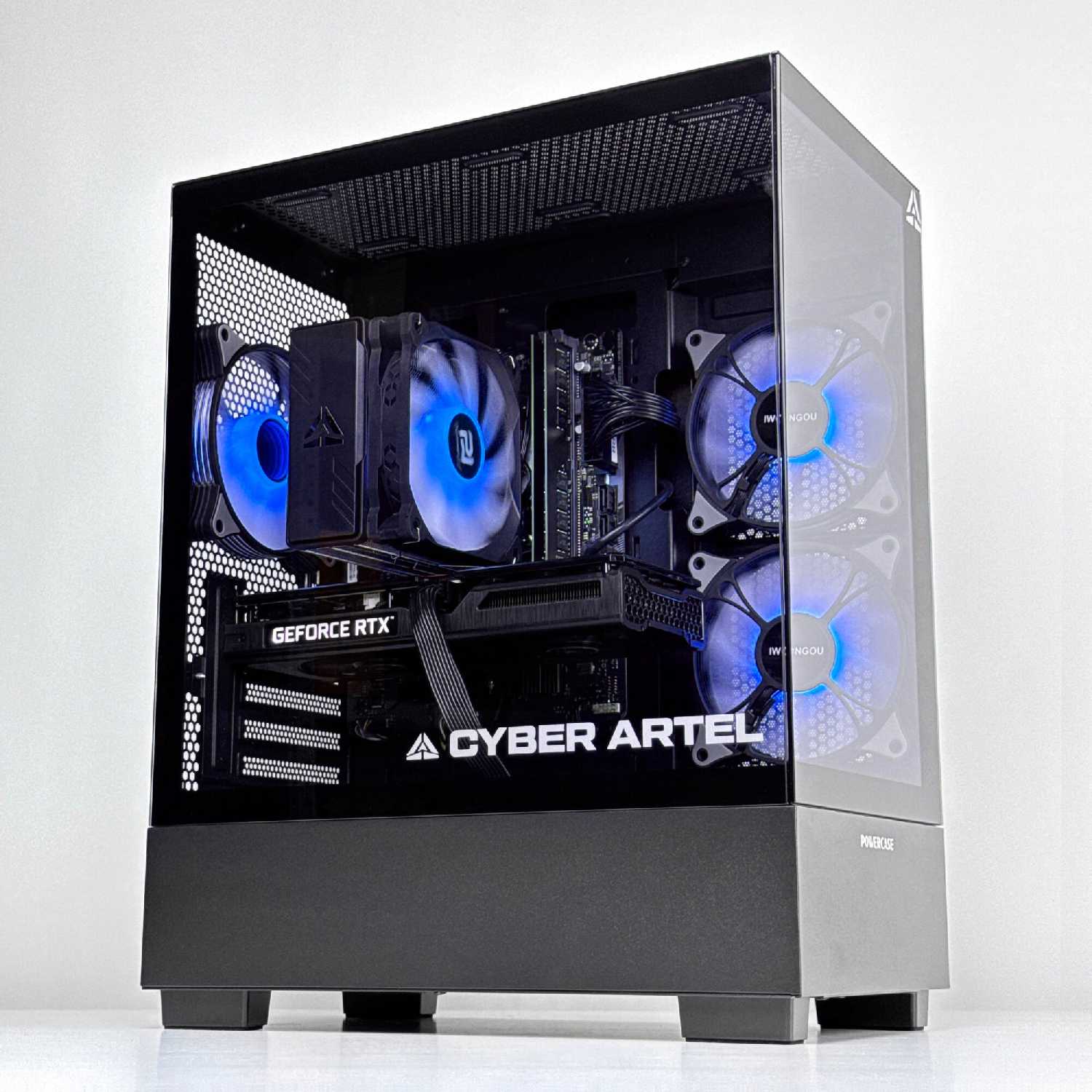 Игровой компьютер CYBER ARTEL Intel Core i5-12400f, GeForce RTX3050 8GB, RAM 32GB, SSD 1000GB фотография 8