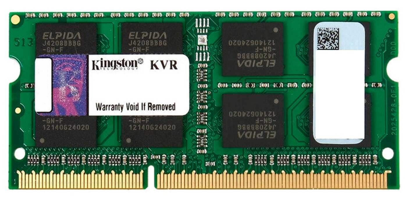 Оперативная память Kingston 4 ГБ DDR3 SODIMM (KVR16S11/4)