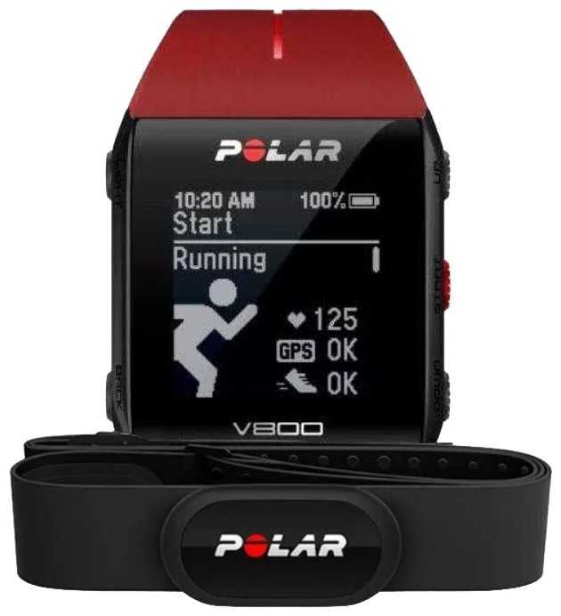 Умные часы Polar V800 с датчиком H10 фотография 3