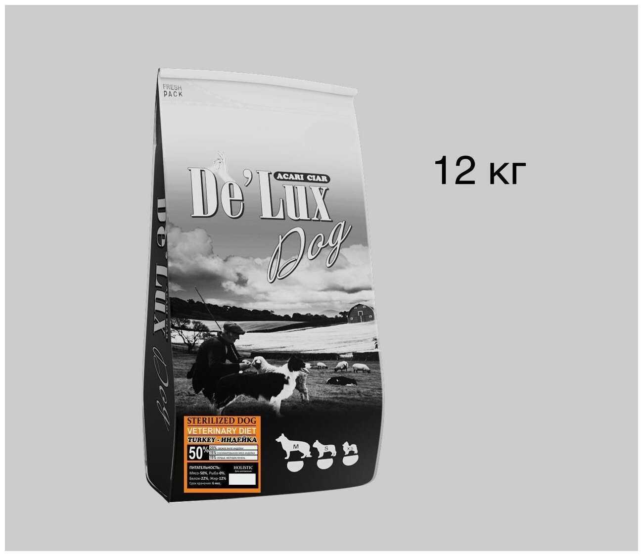 Сухой корм для собак DE'LUX A Baked Lamb фотография 4