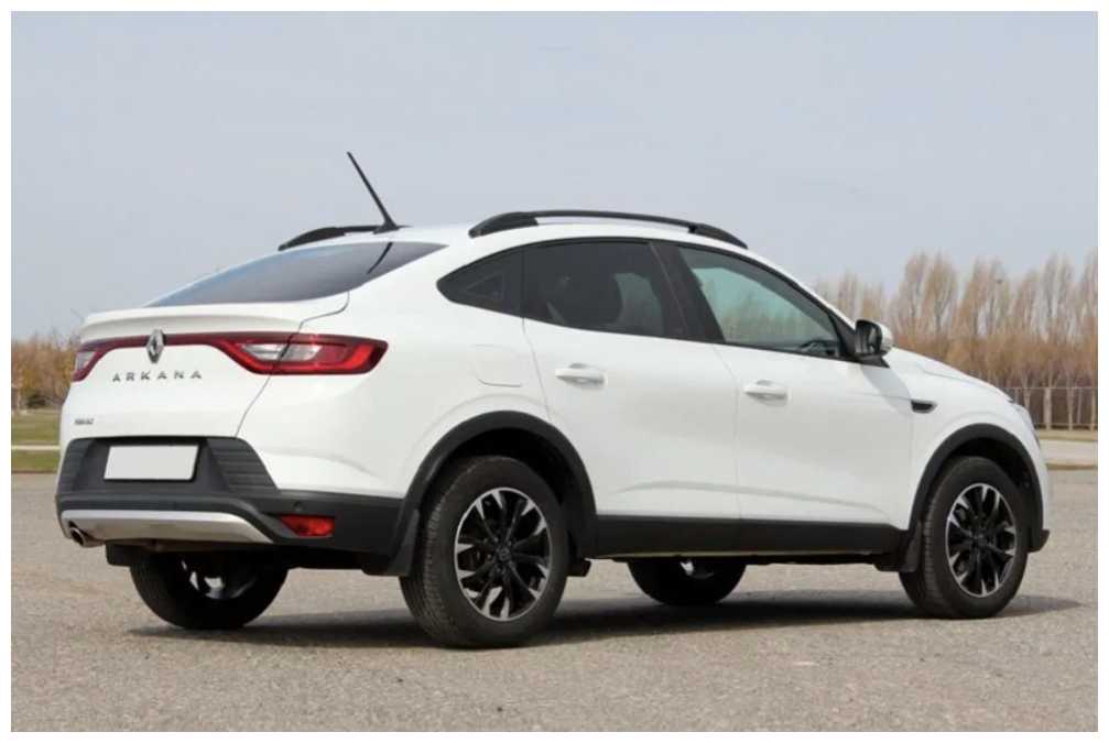 Рейлинги для Renault Arkana c 2019 - серые фотография 7