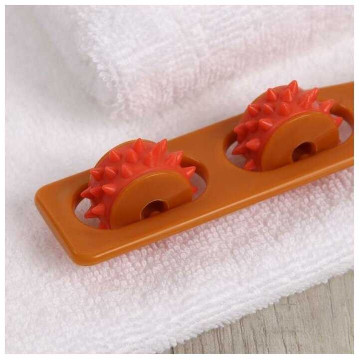 Массажер Массажер-чесалка двусторонний (2 колеса) фотография 3