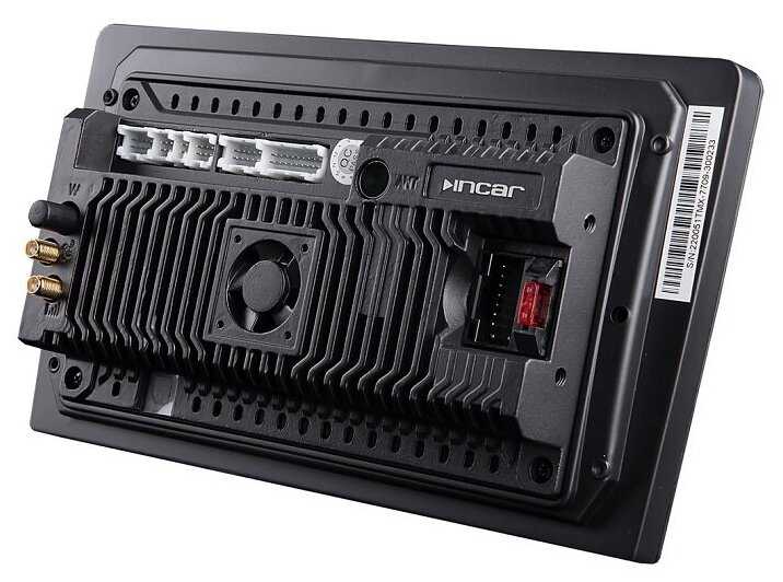2DIN USB-магнитола Incar TMX-7709-3 (3+32Gb) на Android 10 с навигацией, 9