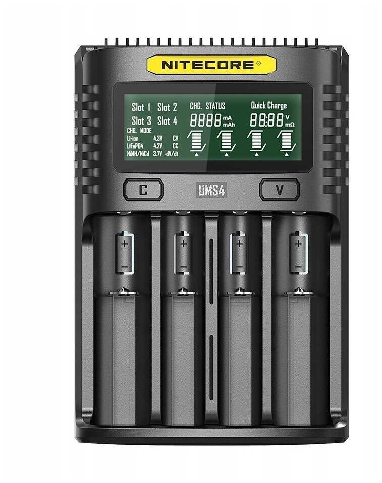 Зарядное устройство Nitecore UMS4 фотография 1