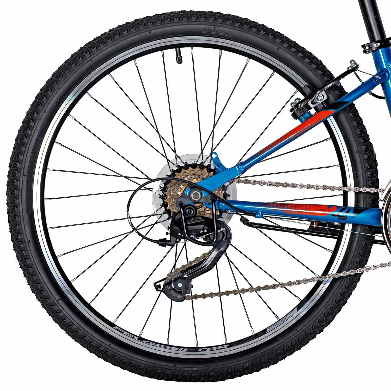 Подростковый горный (MTB) велосипед Foxx Aztec 24 (24SHV.AZTEC.12GN4) фотография 5