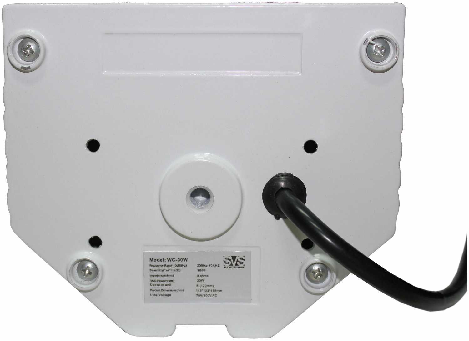 Всепогодный громкоговоритель SVS AUDIOTECHNIK WC-30W фотография 1