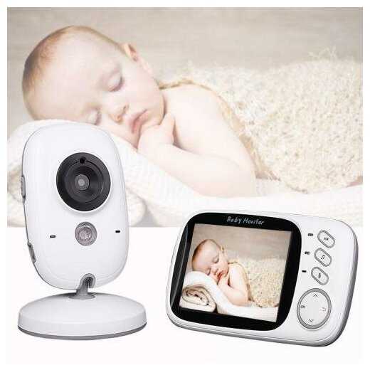 Беспроводная видеоняня Baby Monitor VB603 с радиусом действия до 300 м, видео няня / Радионяня с камерой и монитором и обратной связью фотография 25
