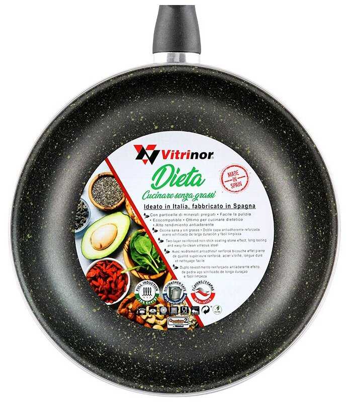 Сковорода Vitrinor Dieta 20 фотография 3