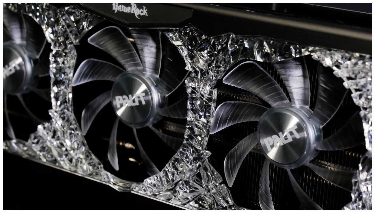 Видеокарта Palit GeForce RTX 3080 GameRock V1 LHR (NED3080U19IA-1020G V1) фотография 8
