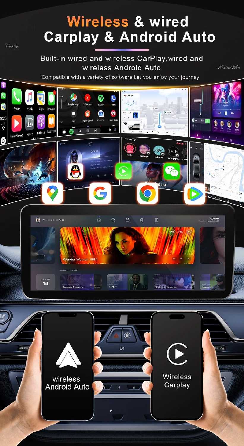 авторадио Carplay Android Auto для Land Rover Discovery 3 (2004-2009) фотография 9