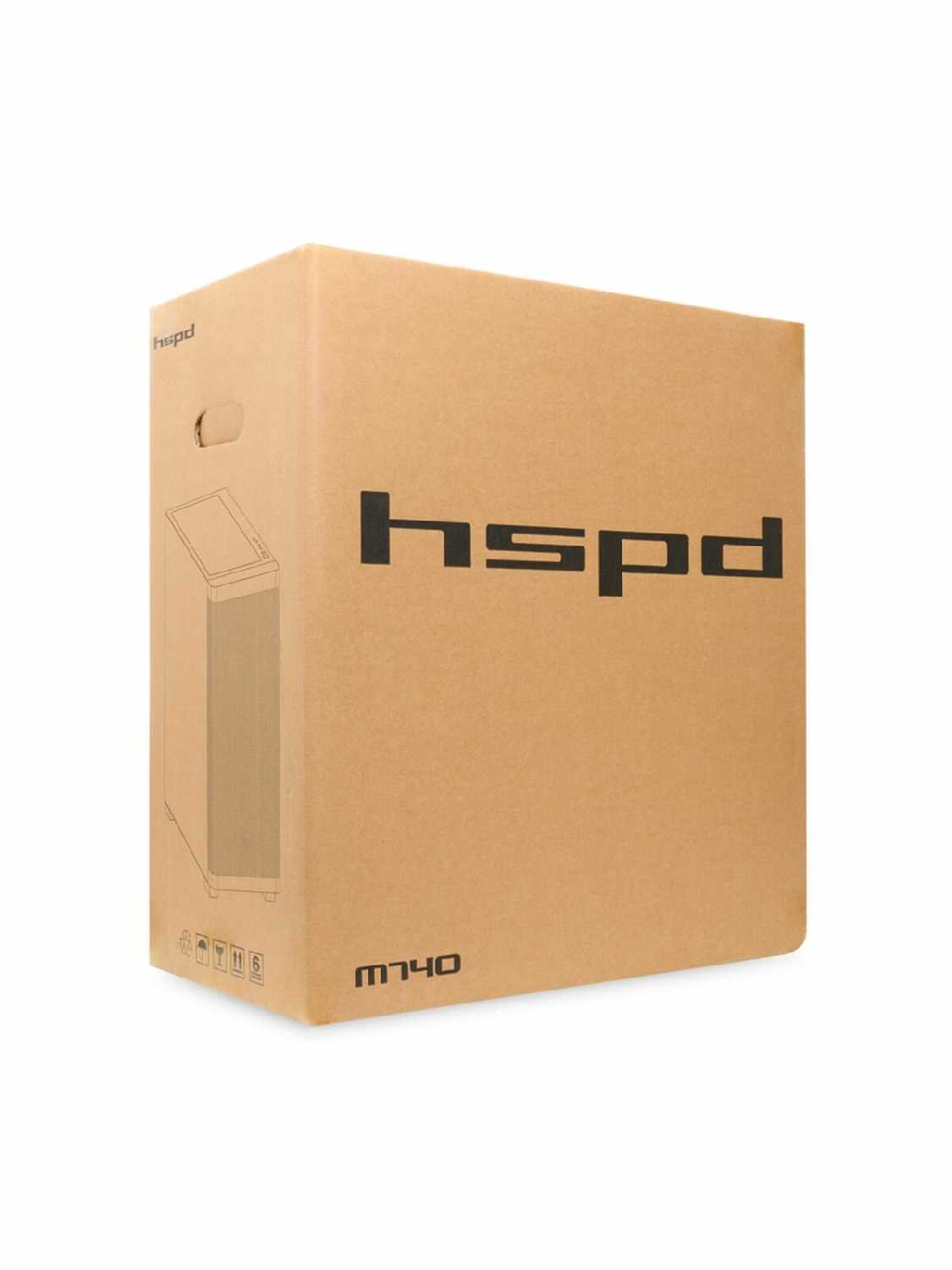 Корпус для ПК HSPD M740 (M740-TGBK-ARGB) фотография 22