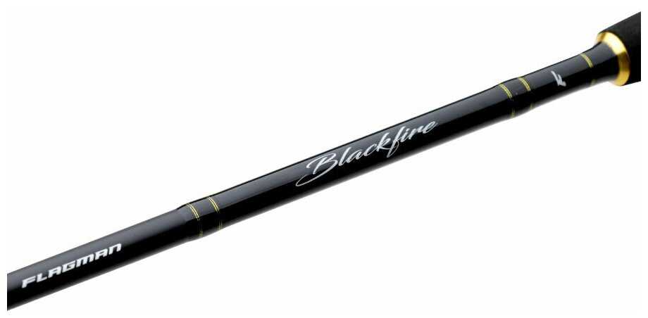 Удилище FLAGMAN спиннинговое Blackfire 602UL 1,83м тест 0,5-6г фотография 2