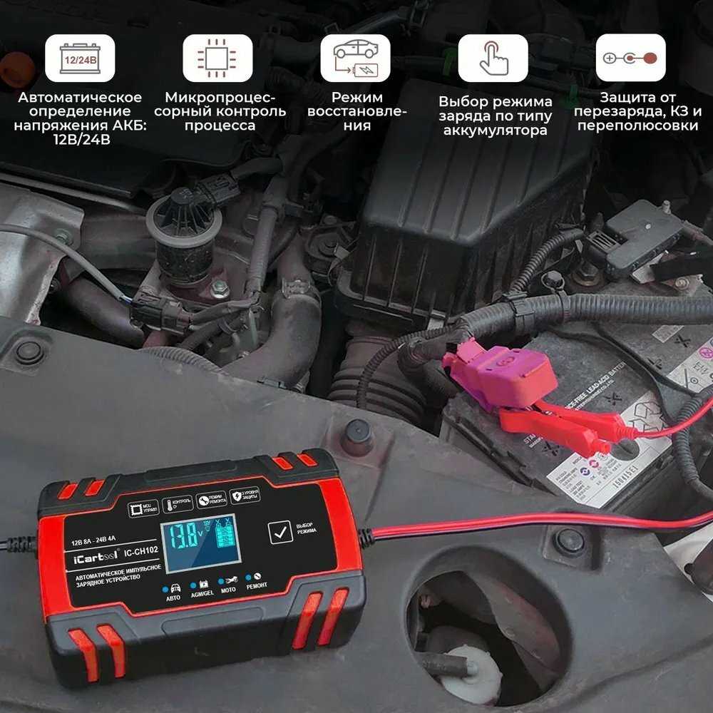 Импульсное зарядное устройство iCartool IC-CH102 фотография 6