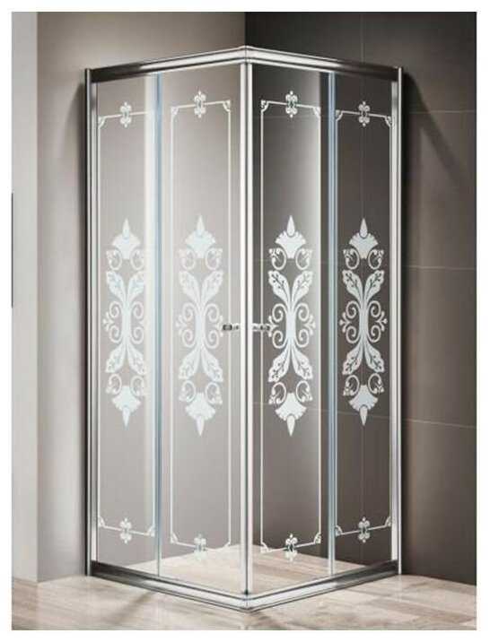Душевой уголок Cezares Giubileo 80x80 A-2-80-SCORREVOLE-CP-Cr