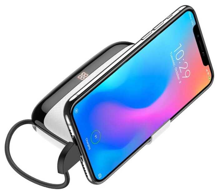 Портативный аккумулятор Hoco S29 Nimble 10000mAh USB Type-C фотография 7