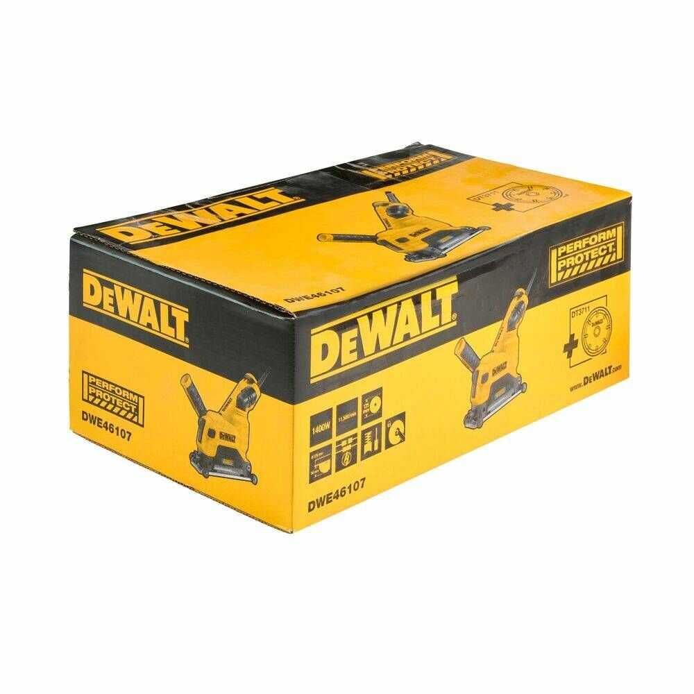 Штроборез DeWALT DWE46107 фотография 2