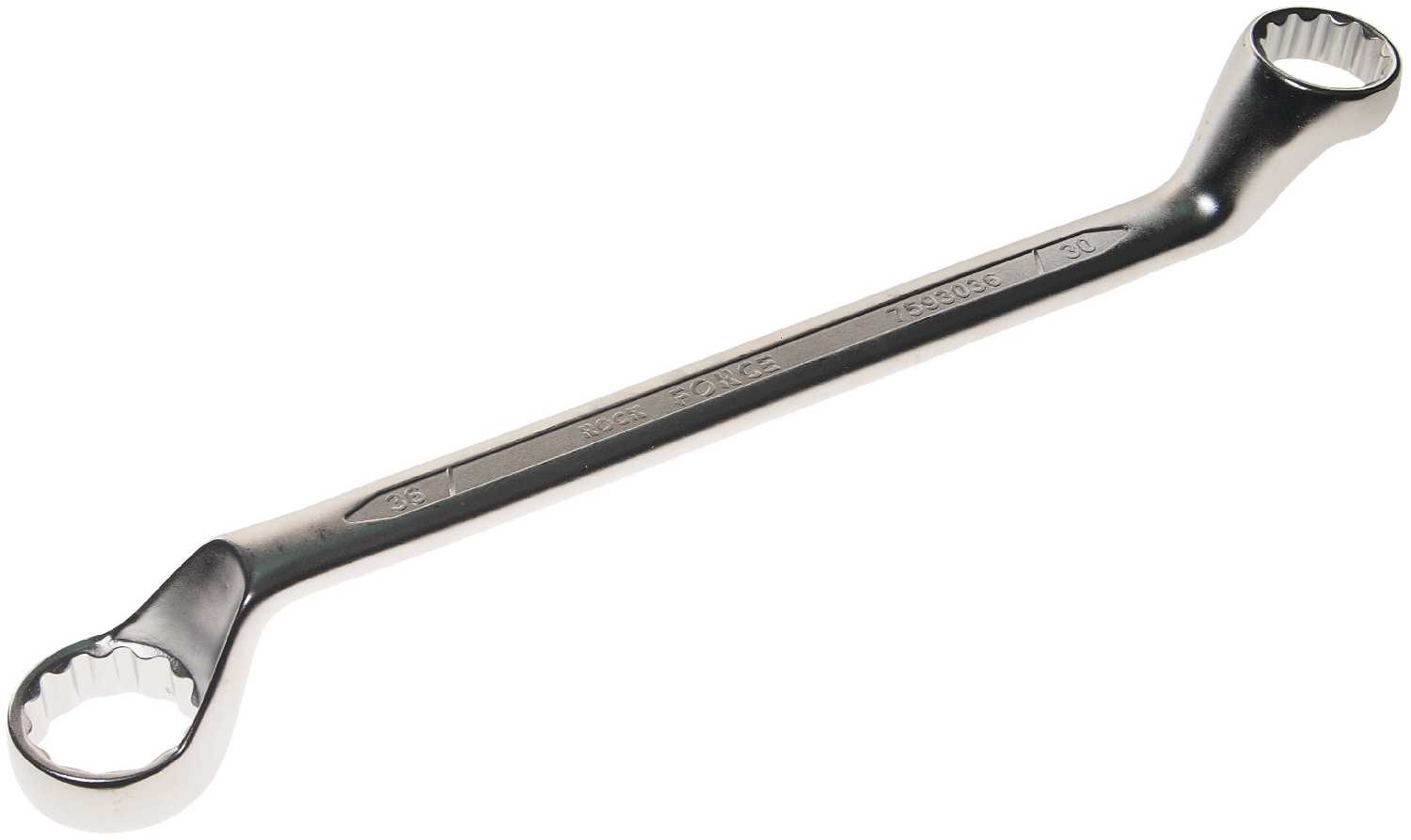 Ключ накидной ROCKFORCE RF-7593036, 30 мм х 36 мм фотография 2