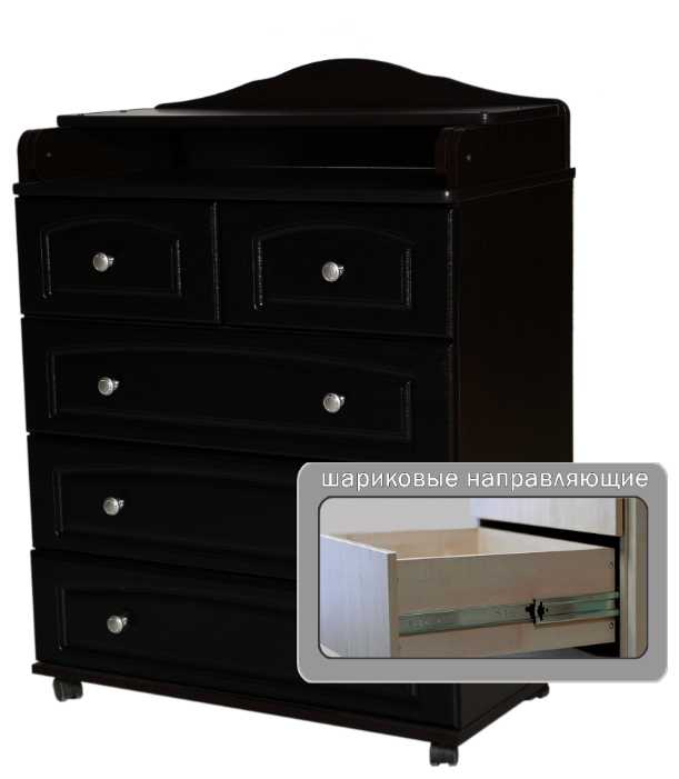 Пеленальный комод Кедр Victoria 805 МДФ фотография 7