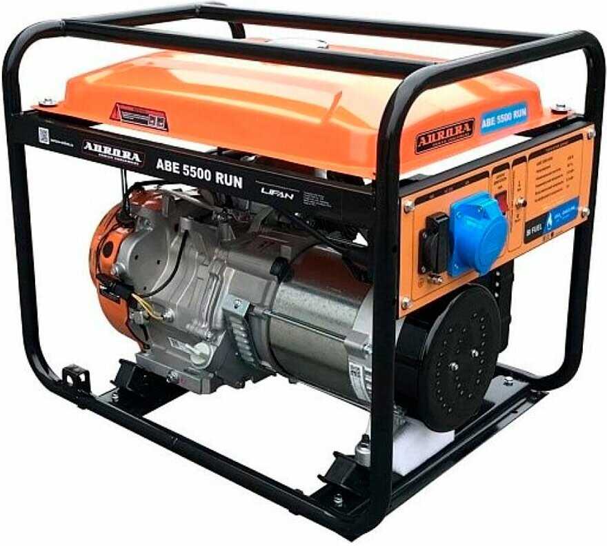Газо-бензиновый генератор Aurora ABE 5500 RUN фотография 14