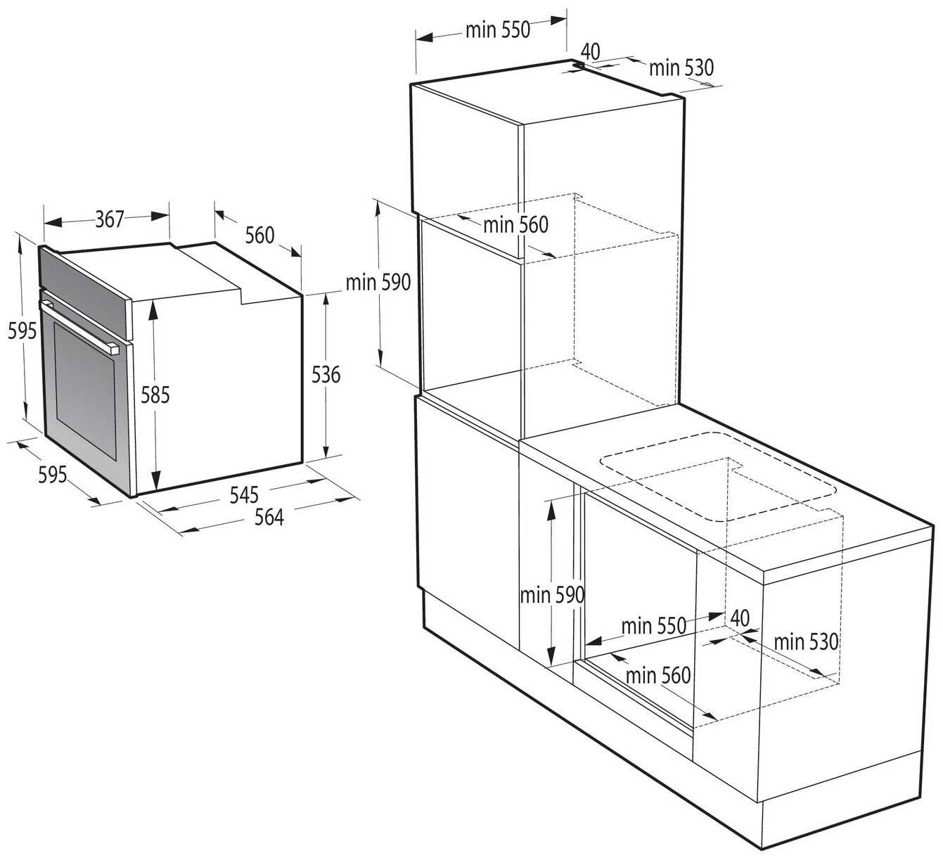 Духовой шкаф GORENJE BSA6737ORAB фотография 18