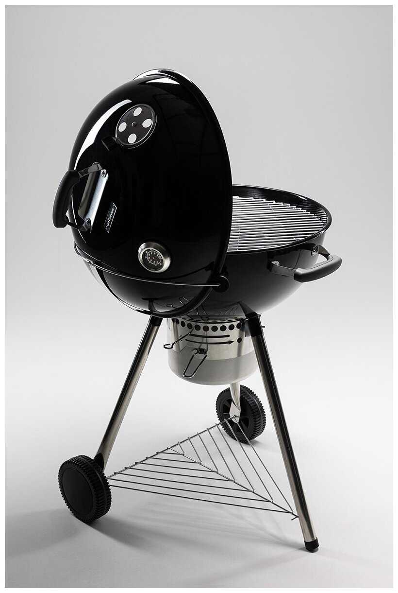 Гриль угольный Go Garden Premium 56 LUX, 70х58х102 см фотография 8