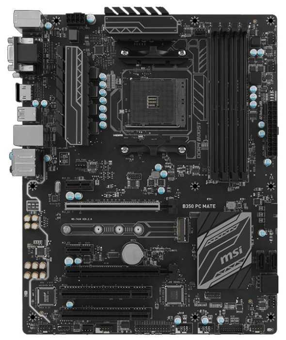 Материнская плата MSI B350 PC MATE