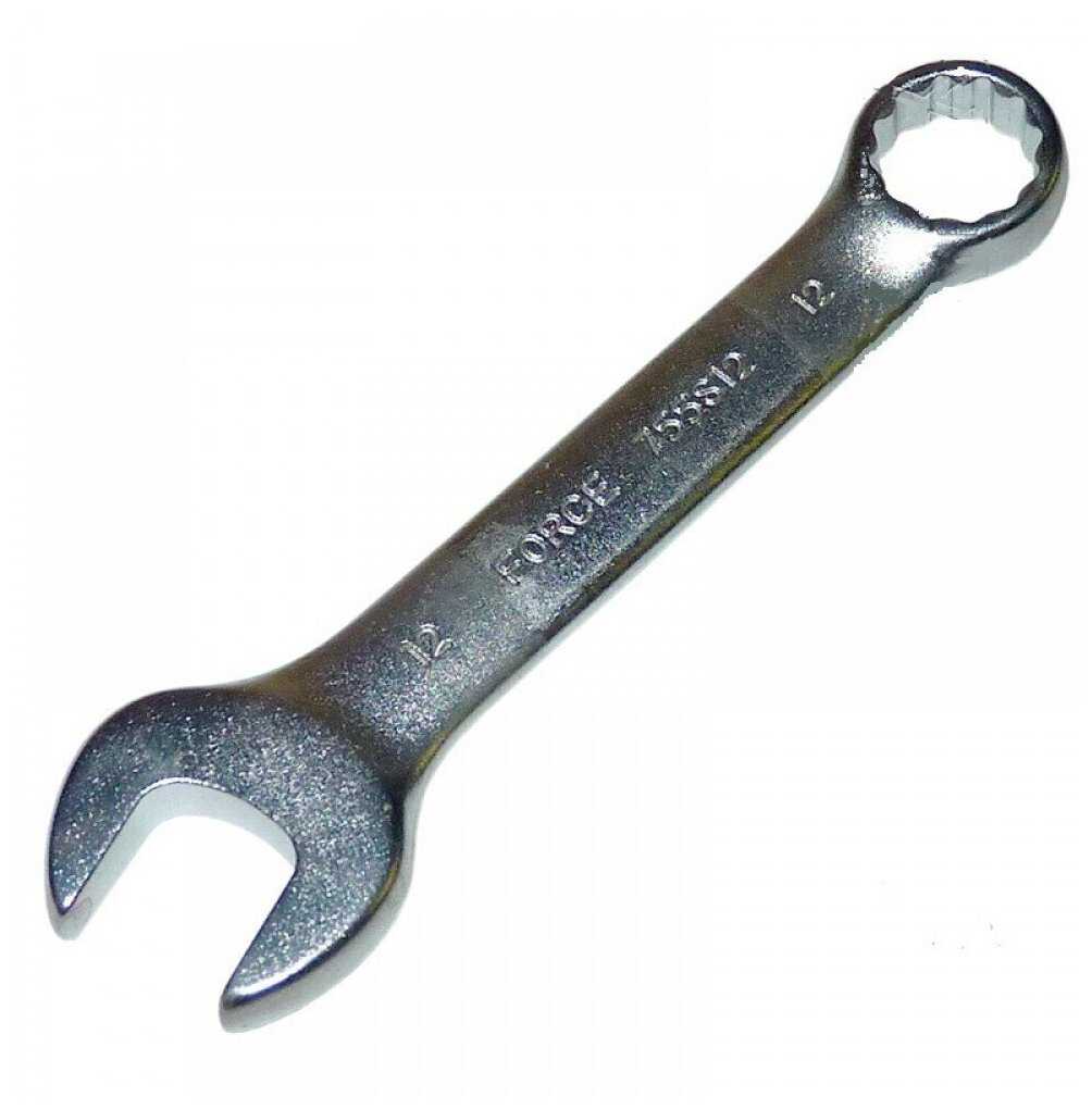 Ключ комбинированный короткий 13 мм FORCE 755S13 фотография 2