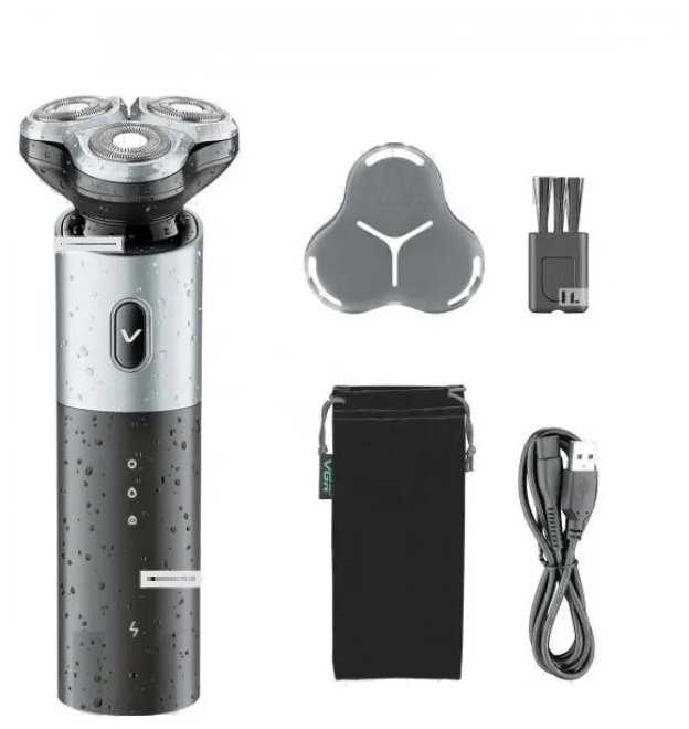 Электробритва VGR V 343, черный фотография 3