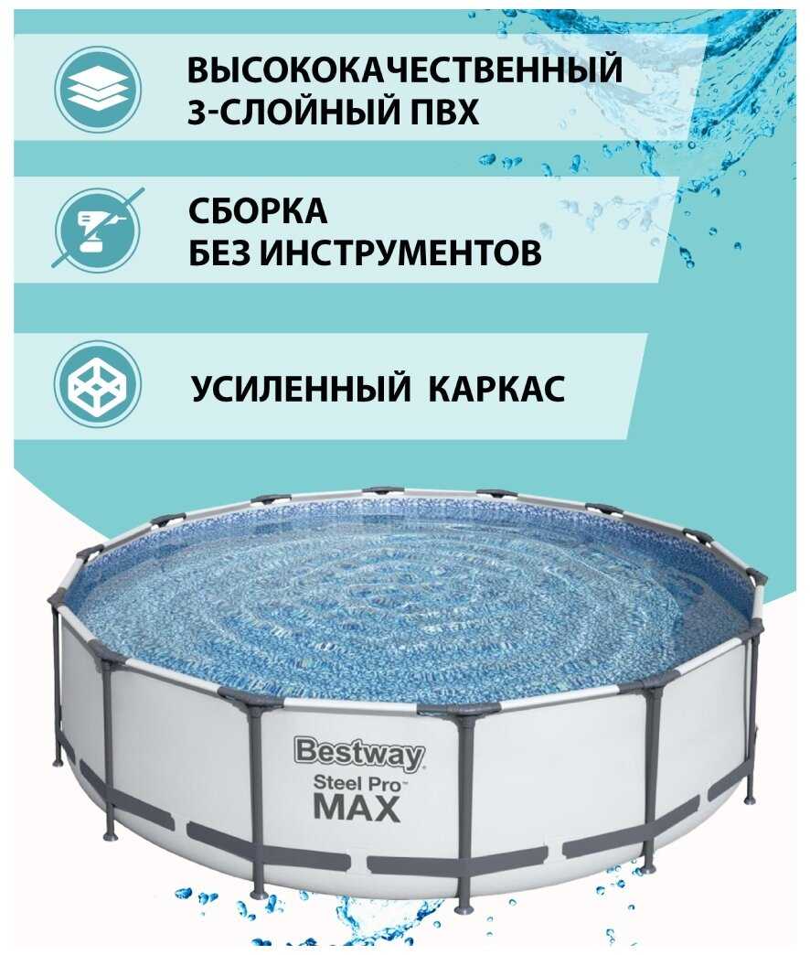 Бассейн Bestway Steel Pro MAX (56438) фотография 2