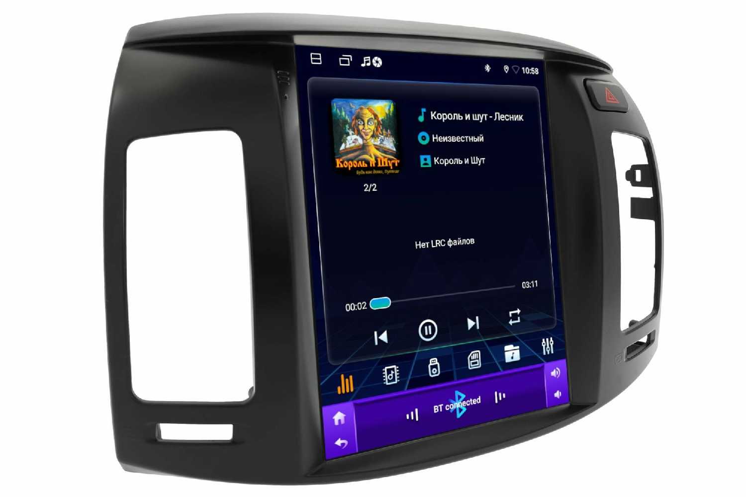Штатная магнитола Wide Media для Hyundai Elantra, Avante 2006 - 2011 (Android 9, 9.7 дюйма) фотография 4
