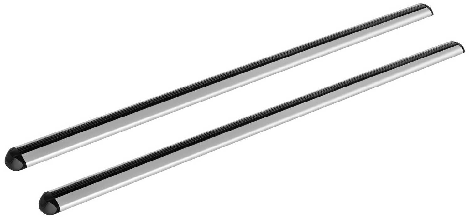 Дуги ATLANT алюминиевые (усиленнные) 110 см, аэродинамичные (универсальные), серебристые