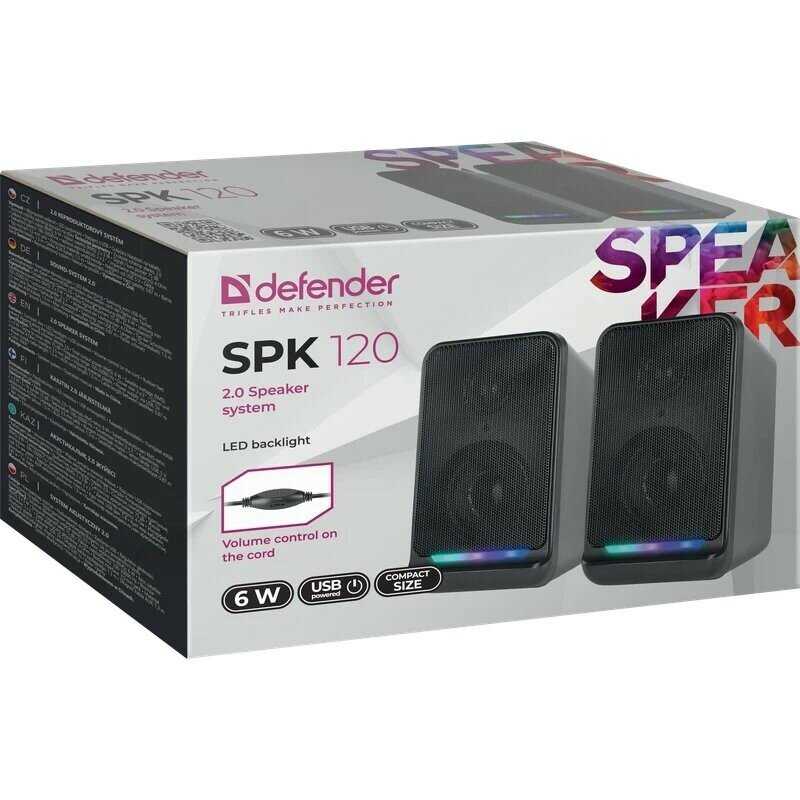 Колонки для компьютера Defender SPK 120 (6 Вт) фотография 12