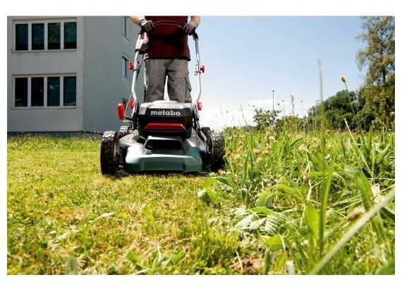 Аккумуляторная газонокосилка Metabo RM 36-18 LTX BL 46 (601606850) фотография 10