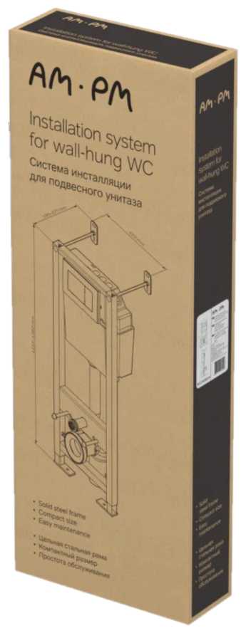 Рамная инсталляция AM.PM Pro I012704 с клавишей Pro L фотография 11